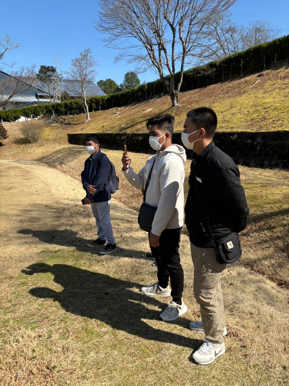 ゴルフ場で就労中のフィリピンワーカー